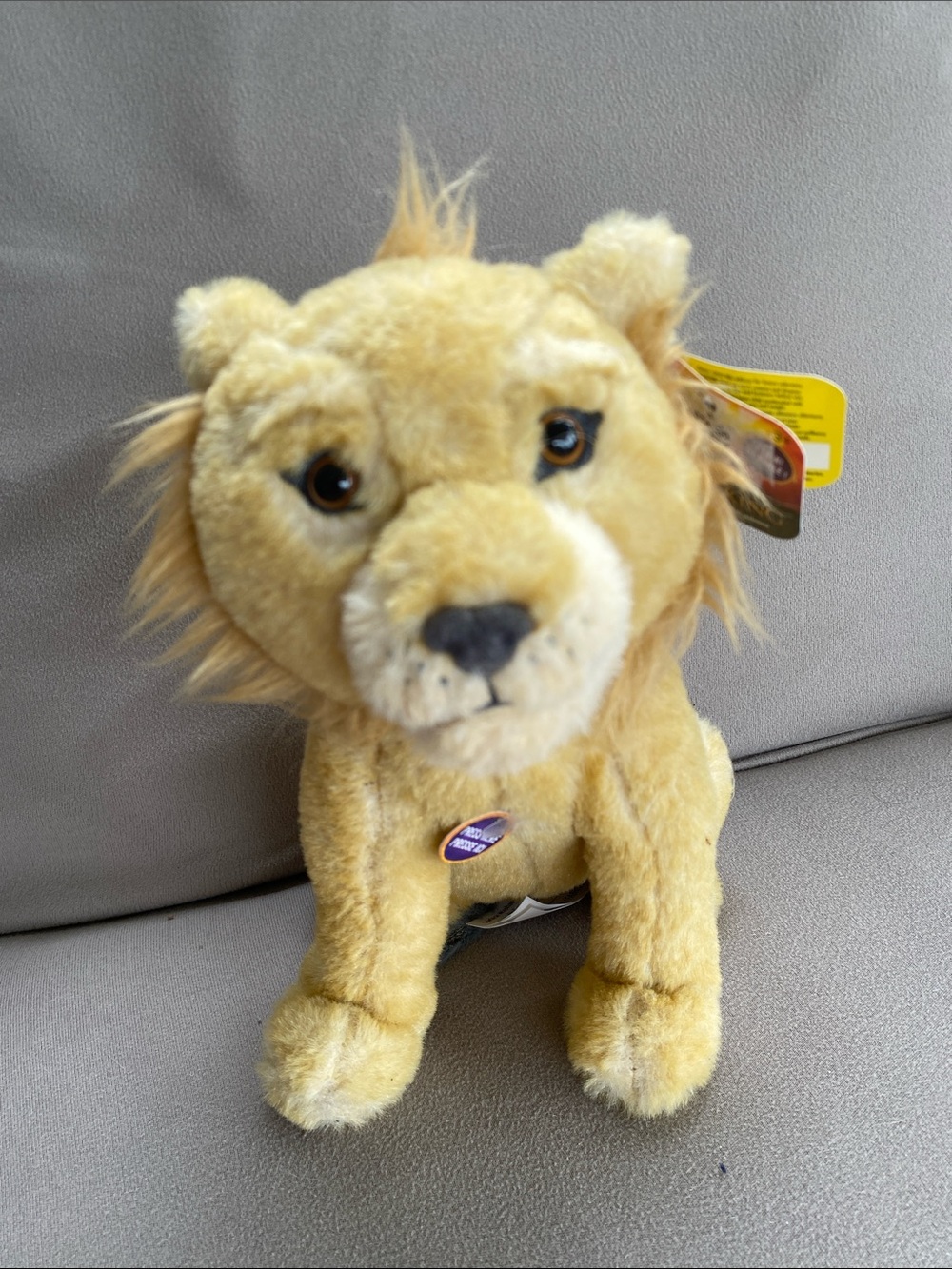 Stuffed Simba Talking Plushie Lion King 3 Retired Stuffed Animal - Soft Kids Toy